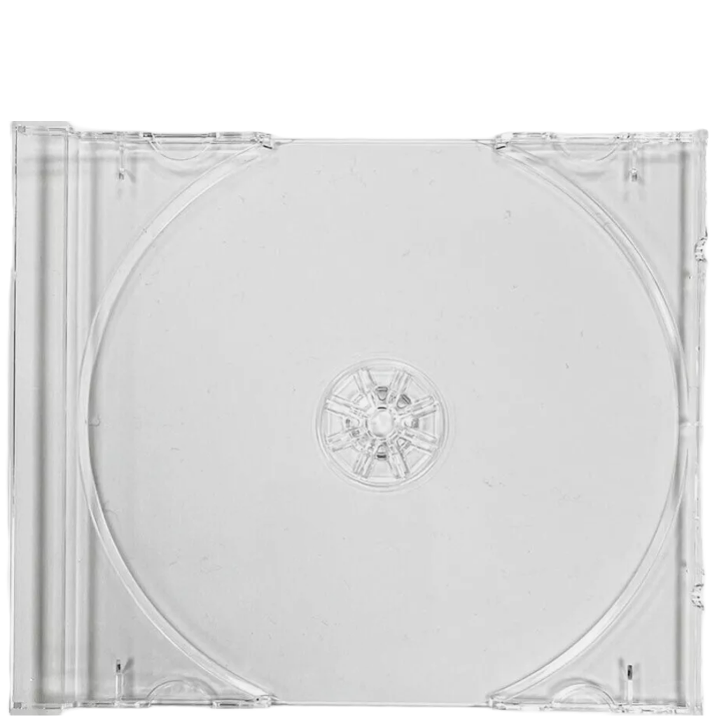 Replacement Tray Inserts For CD Jewel Case Tray Black Clear White