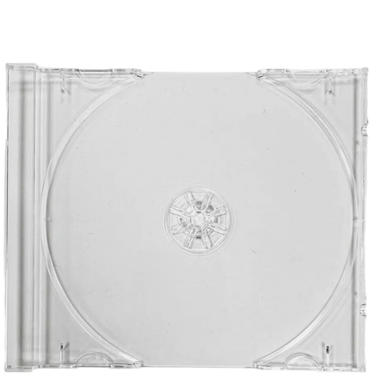 Replacement Tray Inserts For CD Jewel Case Tray Black Clear White
